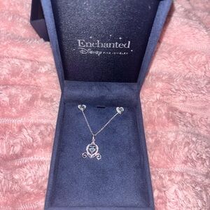 Enchanted Silver and Blue Necklace by Disney
